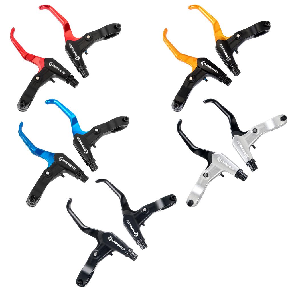 Aluminum Alloy Bike Brake Levers Set Mountain Road MTB Bicycle Cycle Brake Callipers V-Brake Lever Repair Accessories