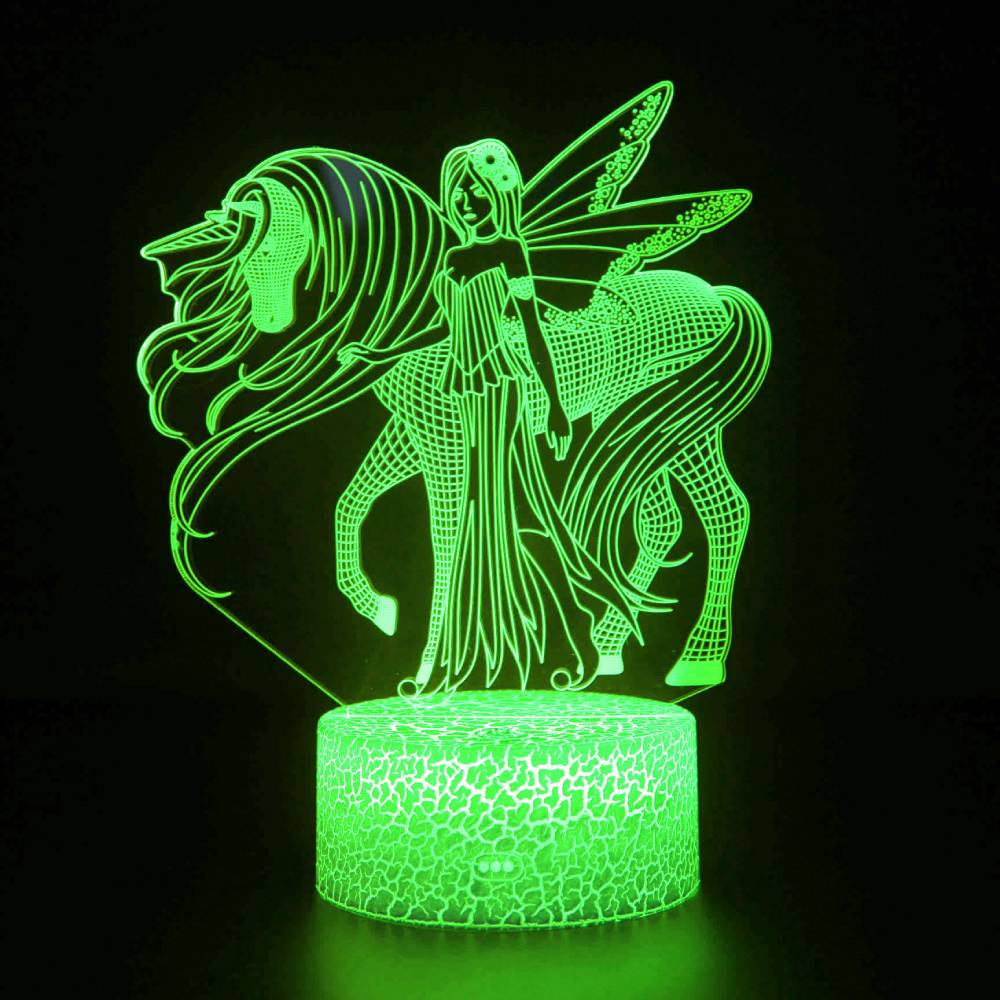 7 Color Changing Lamp, USB Table, Bedside