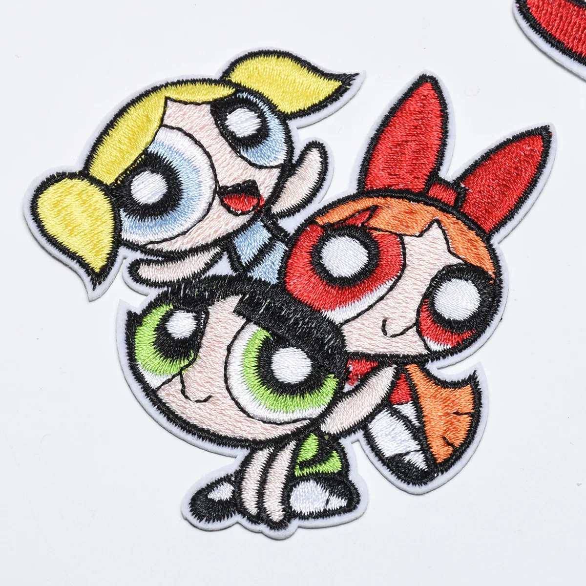 Powerpuff Girls Bubbles Figure Embroidered Patch 