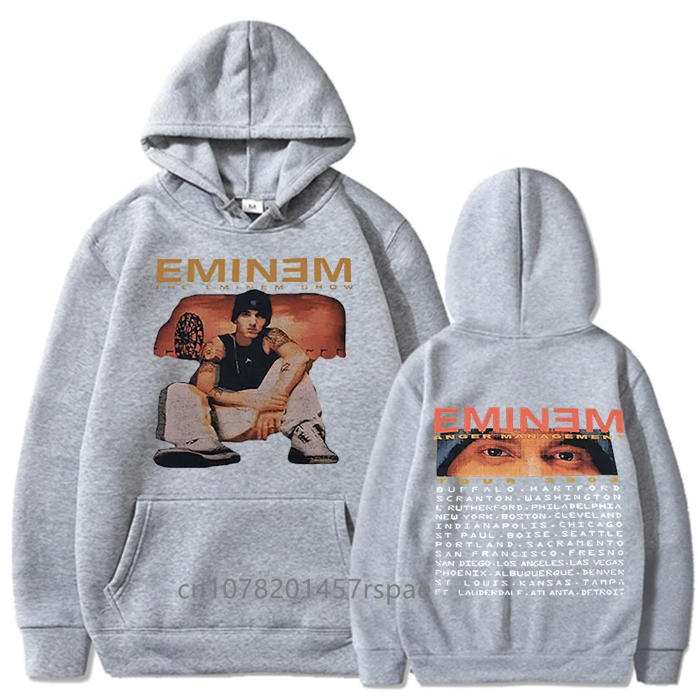 Title 14, Eminem Anger Management Tour 2002 Hoodie Vintag...