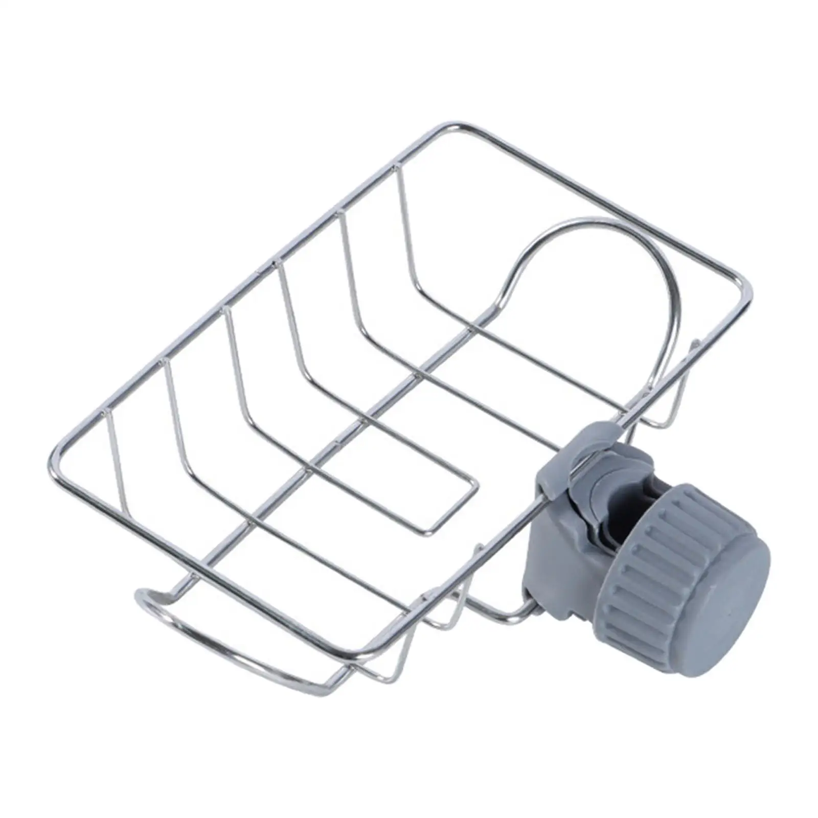 Canopy Pole Storage Basket Vegetables Organizer Soap Drainer Shelf Sink Sponge Holder for Kitchen Camping Tent Bathroom