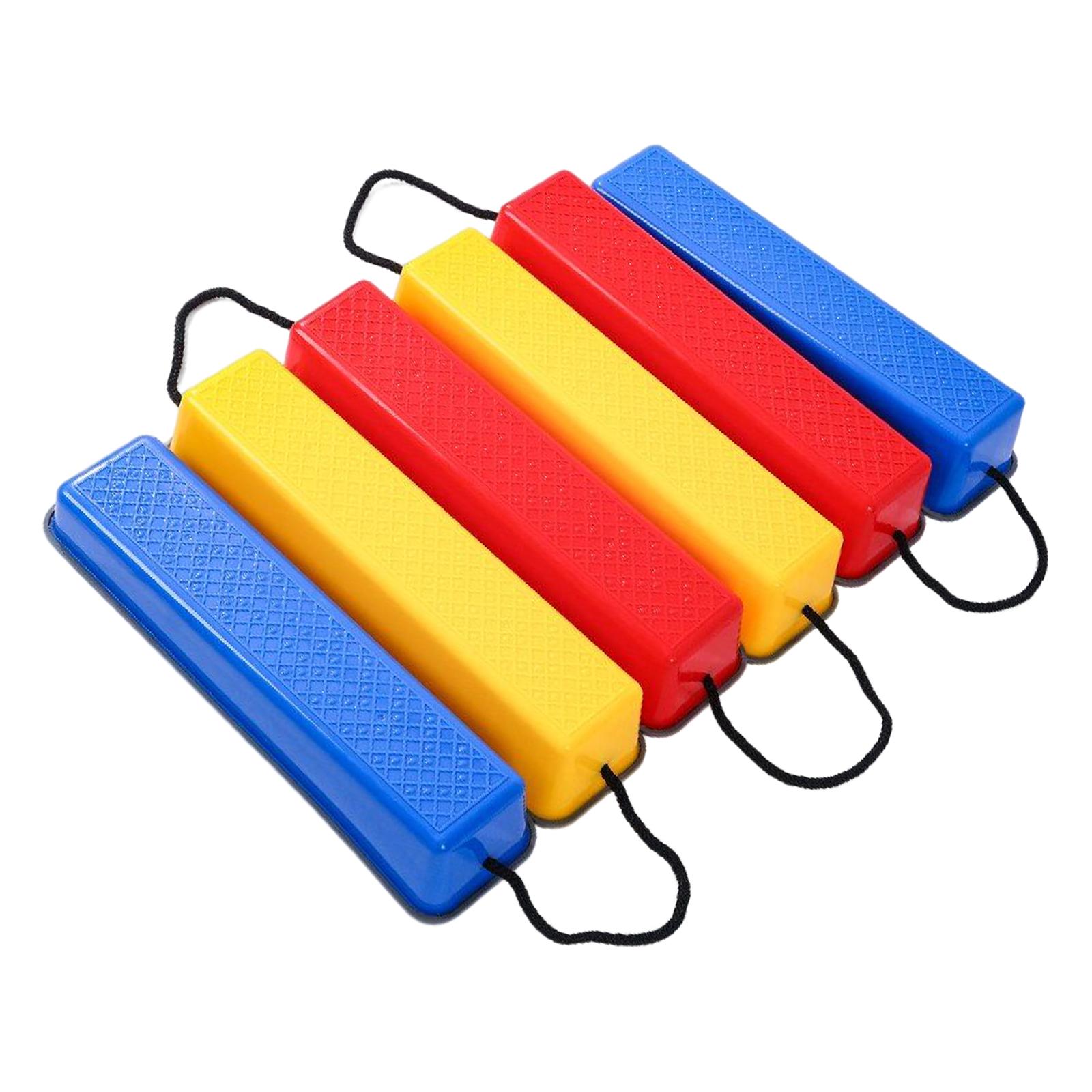 6Pcs Kids Stepping Stones Sensory Toys Non Slip Balance River Stones Balance Beam for Toddler Children Ages 3 Years and up Kids