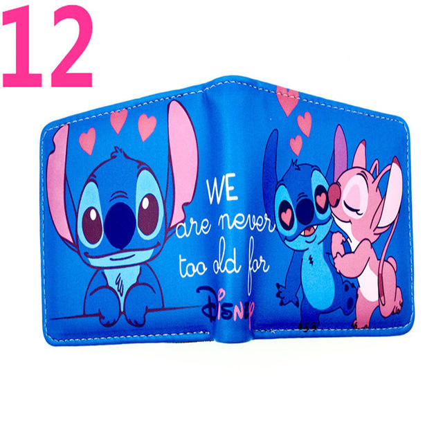 Couleur 7 Porte-monnaie en PU Disney Stitch, porte-clé, lanière pour carte  de bus, porte-monnaie Mickey mouse - Cdiscount Bagagerie - Maroquinerie