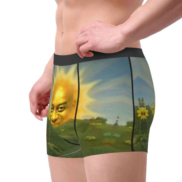 Cuecas respiráveis para homens, Sobrancelha Meme Dwayne The Rock Johnson  Underwear, Boxer Shorts, Cuecas, Novidade Shorts