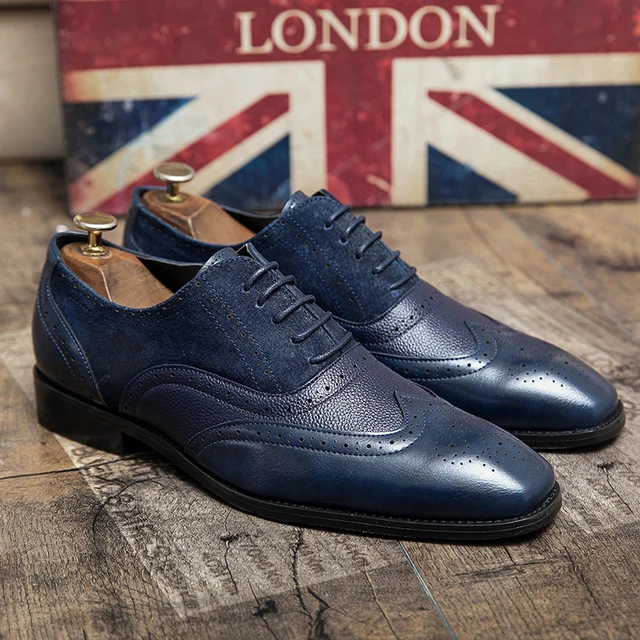 Louis Vuitton Oxfords de cuero burdeos para hombre, suela de goma, zapatos  con cordones, tamaño 8 ref.873598 - Joli Closet