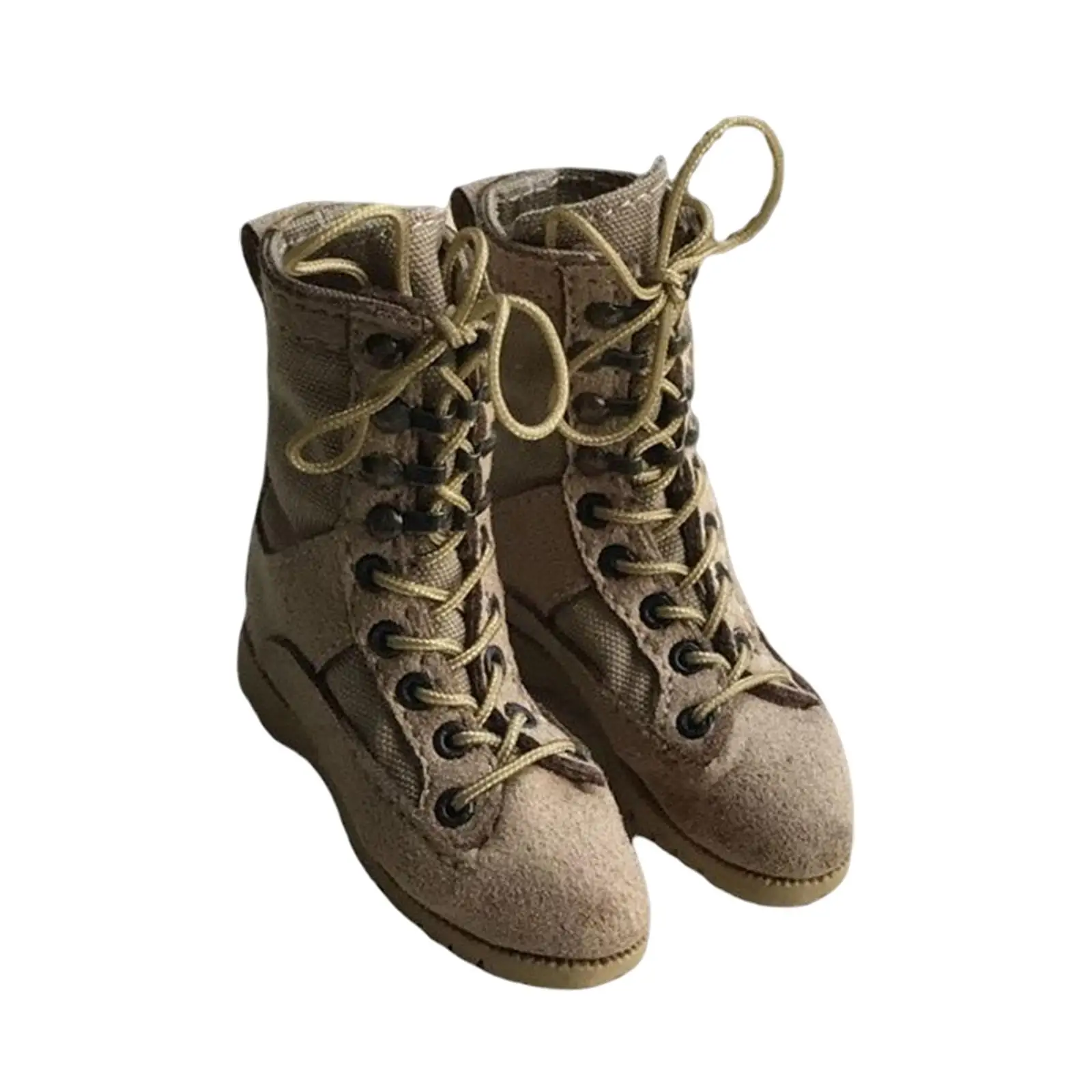 1:6 Mans Soldier Boot Handmade Adults Gifts Climbing Footwear Collection for 12'' Male Doll Accessories Costume