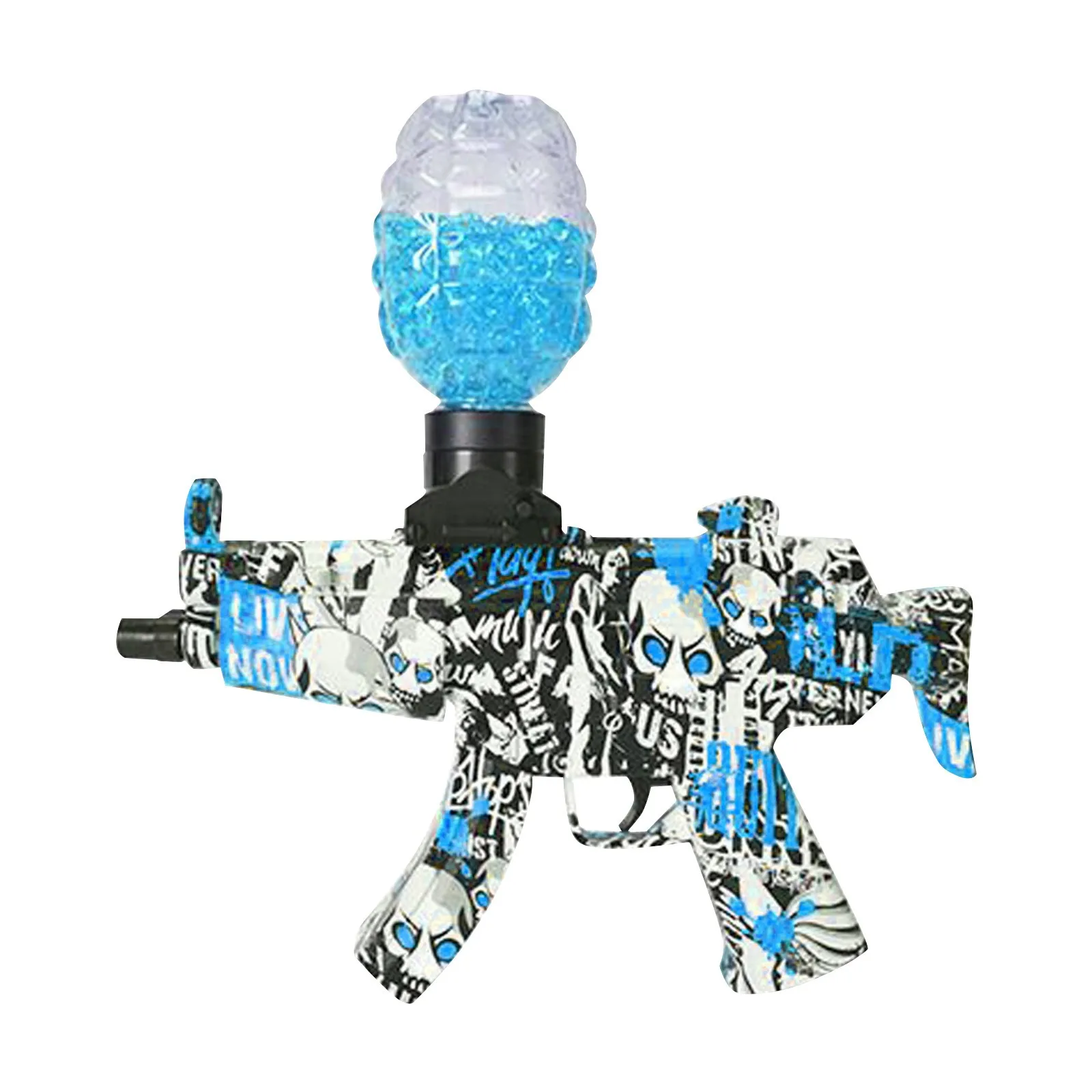 1set Gel Ball Blaster Electric Splatter Ball Blaster Fun And Outdoor Team Shooting Games Birthday Gifts With 1000 Hydrogel Balls