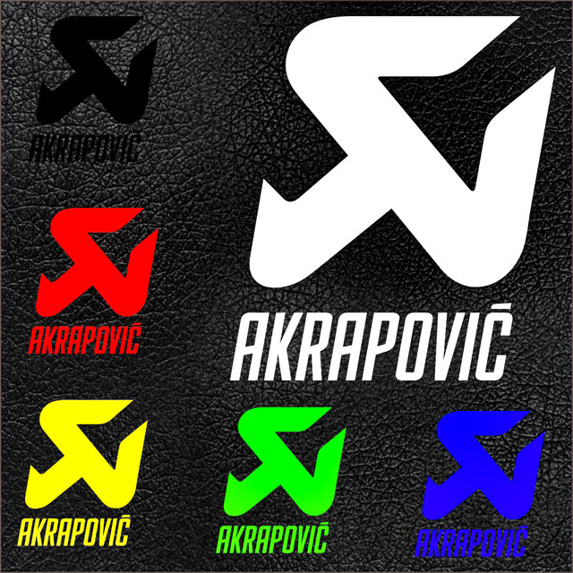 Akrapovic Decal Sticker - AKRAPOVIC-LOGO-DECAL - Thriftysigns