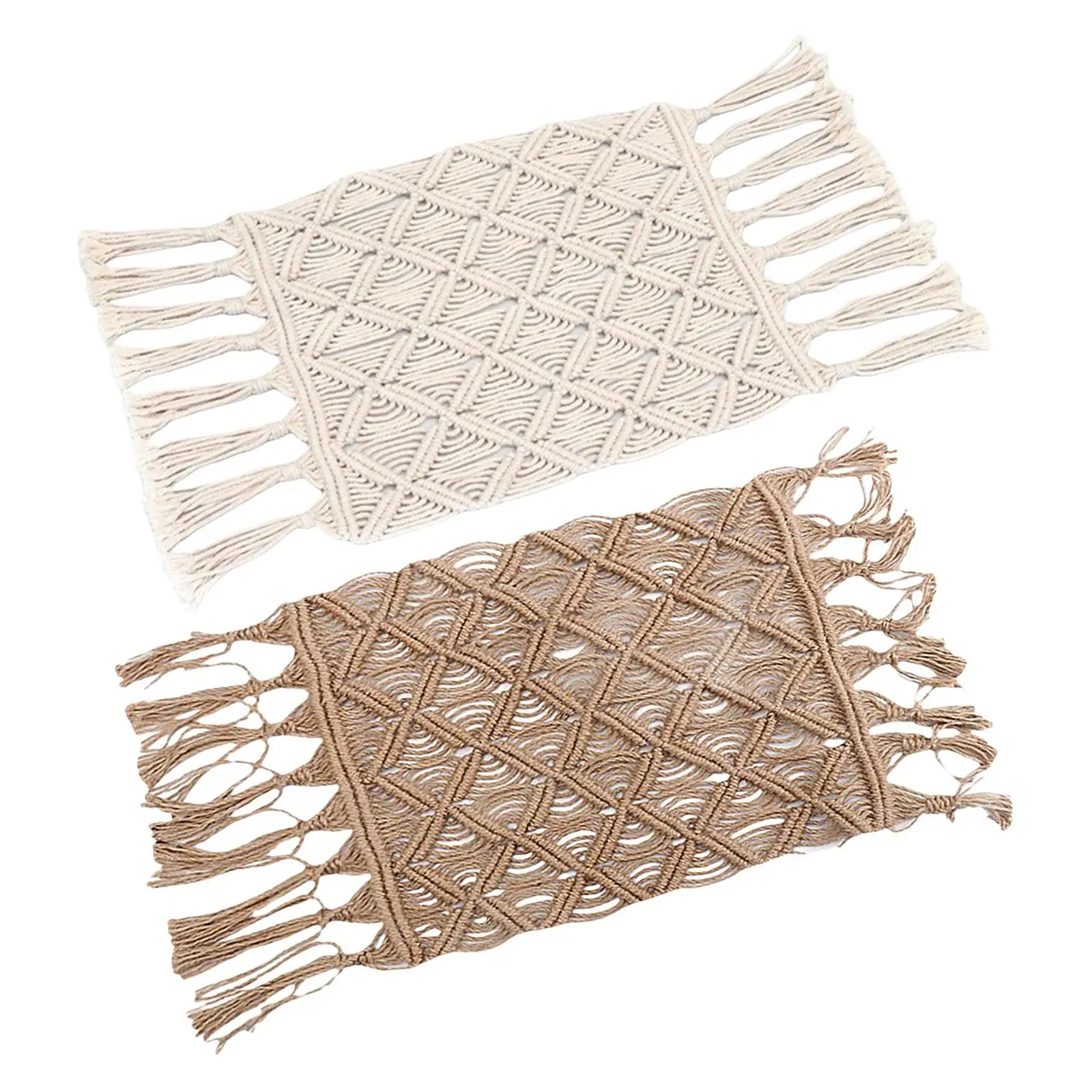 Knitting Tassel Blanket Photography Props Portable Multipurpose for Baby Photoshoot