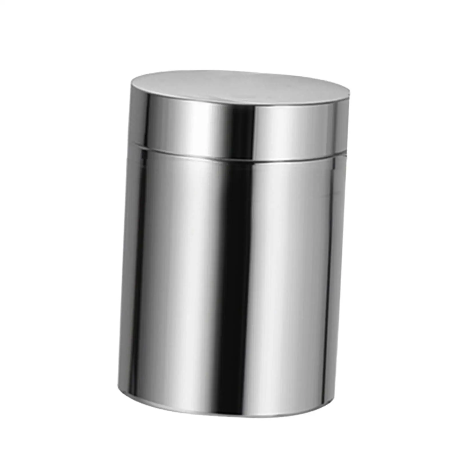 Tea Tins Canister with Airtight Lids, Mini Tea Storage Containers Round Tin Can Box for Storage Tea Coffee Loose Leaf