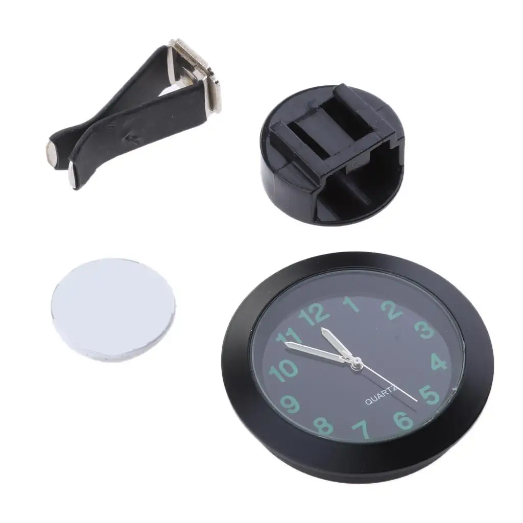 Universal Car Air Vent Clock Auto Interior Watch Luminous Clock with Clip Dia. 1.7