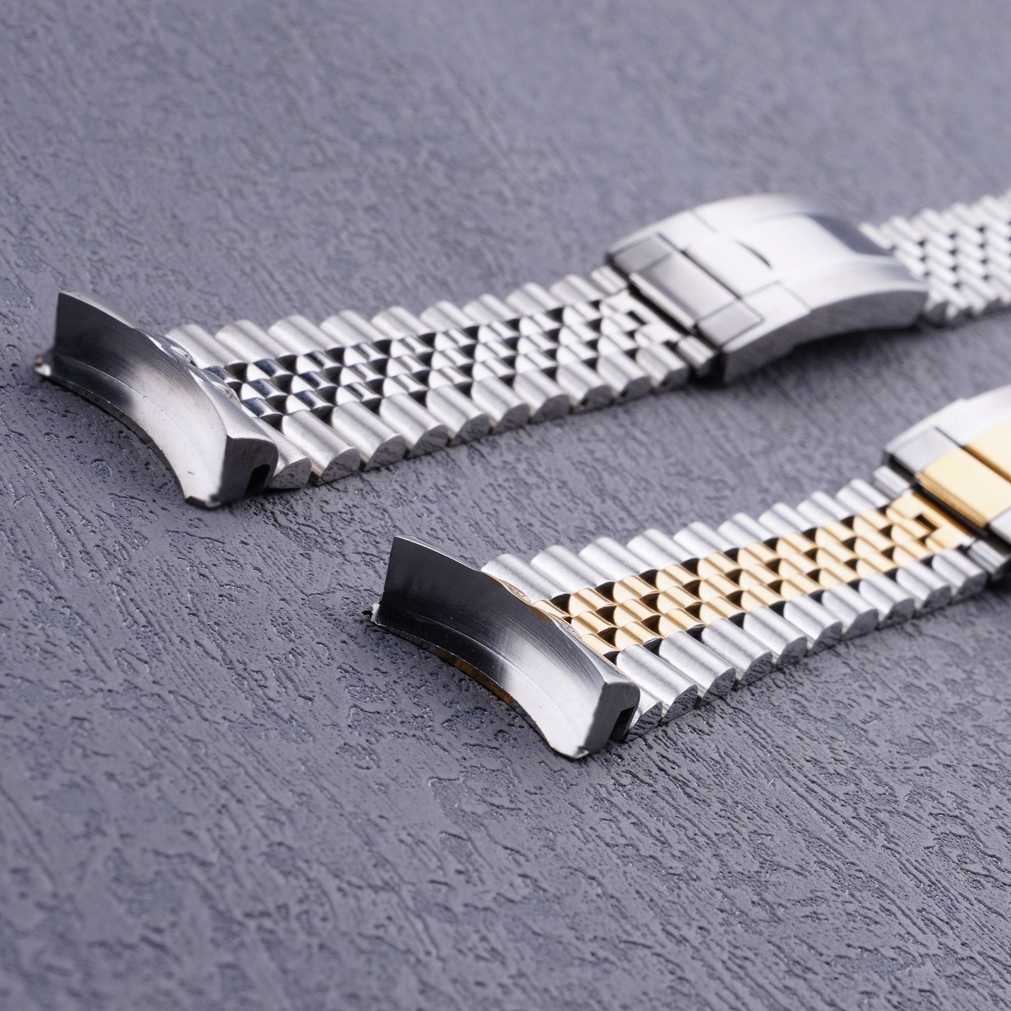 Fecho, Jubileu Pulseira Strap para MDV-106 Watch, Aço 316L prata, 22 milímetros