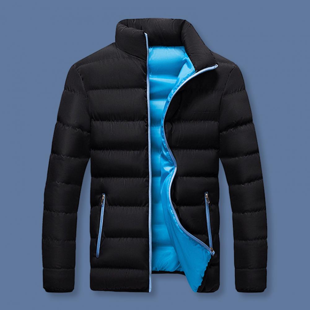 2023 Winter Men's Padded Jacket Middle-aged And Young Large Size Light And Thin Short Padded Jacket Warm Coat