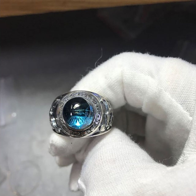 Vintage Hitman Reborn Vongola Famiglia Da Kong Ring for Men