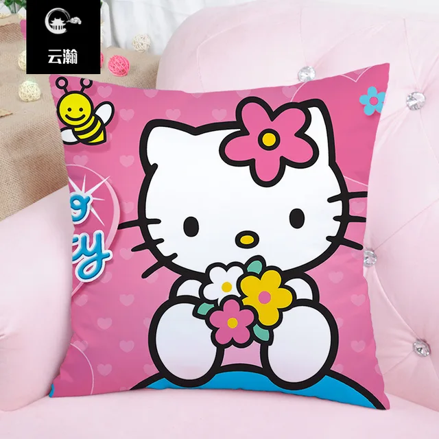 hello kitty louis vuitton wallpaper Custom Pillow Case Cover Sofa