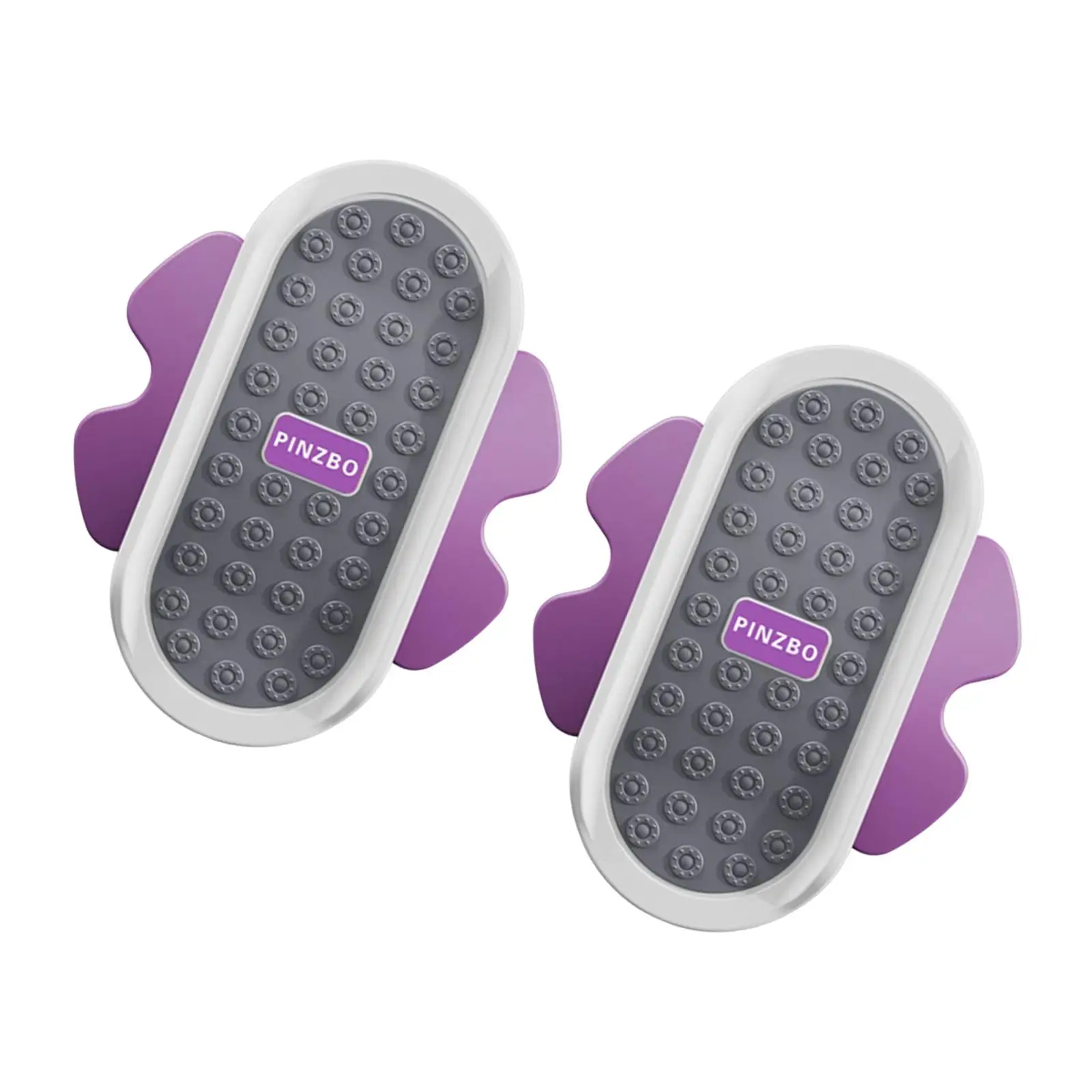 2x Waist Twisting Disc Aerobic Exercise Balance Boards Massage Foot Sole Equipment AB Twisting Board for Fitness Full Body