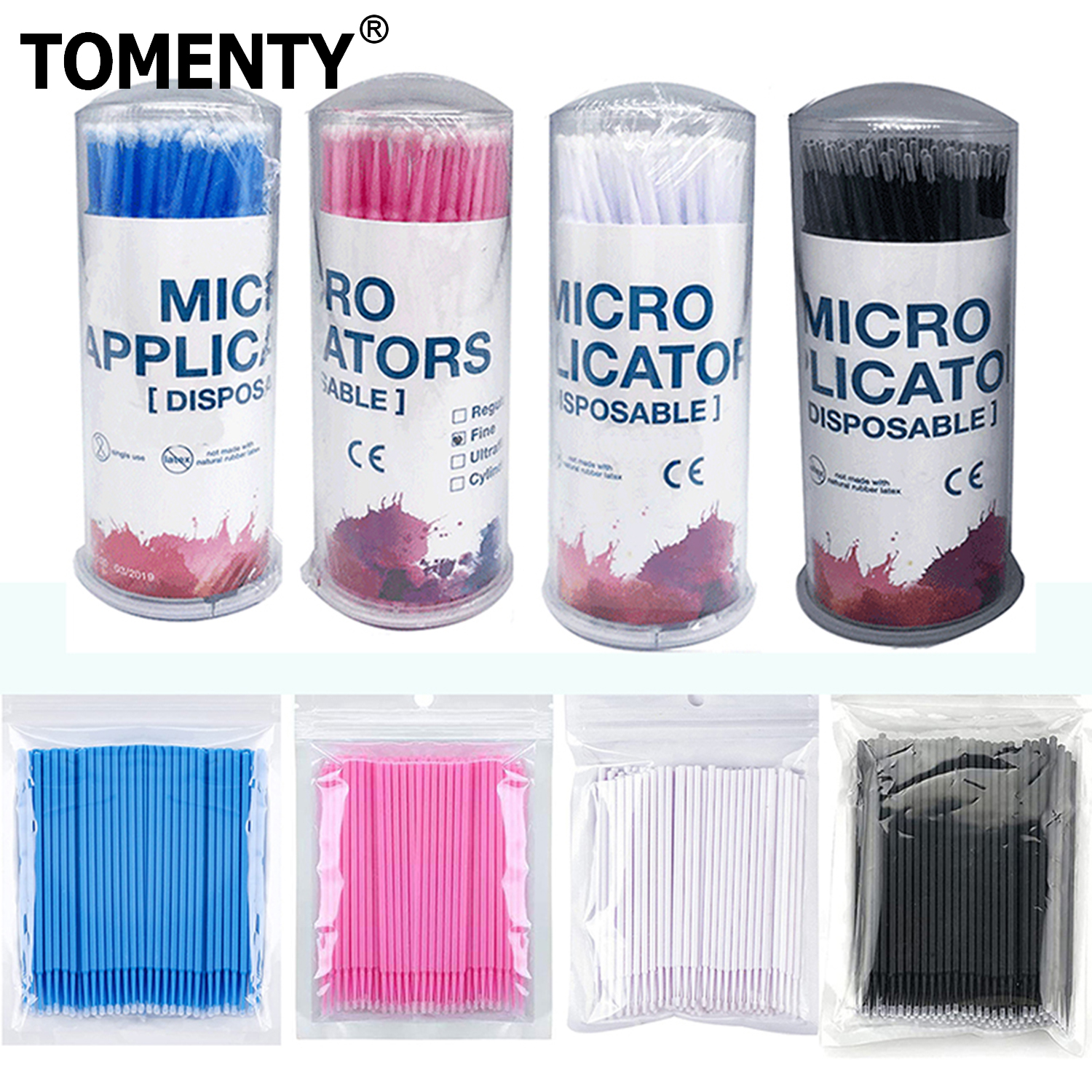 Best of TOMENTY 100Pcs / Bottle Dental Disposable Micro Brushes Applicators Micro Brush Dentistry Odontologia Extension Tools Reviews & Tips