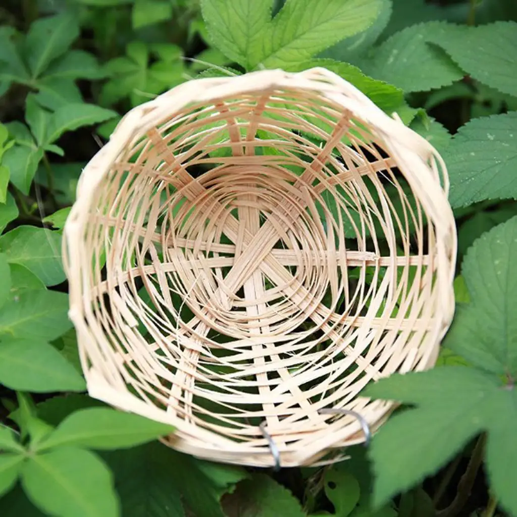 Bamboo  Nest Crafts Handmade   Nest for Garden  Party Wedding Decor No Eggs