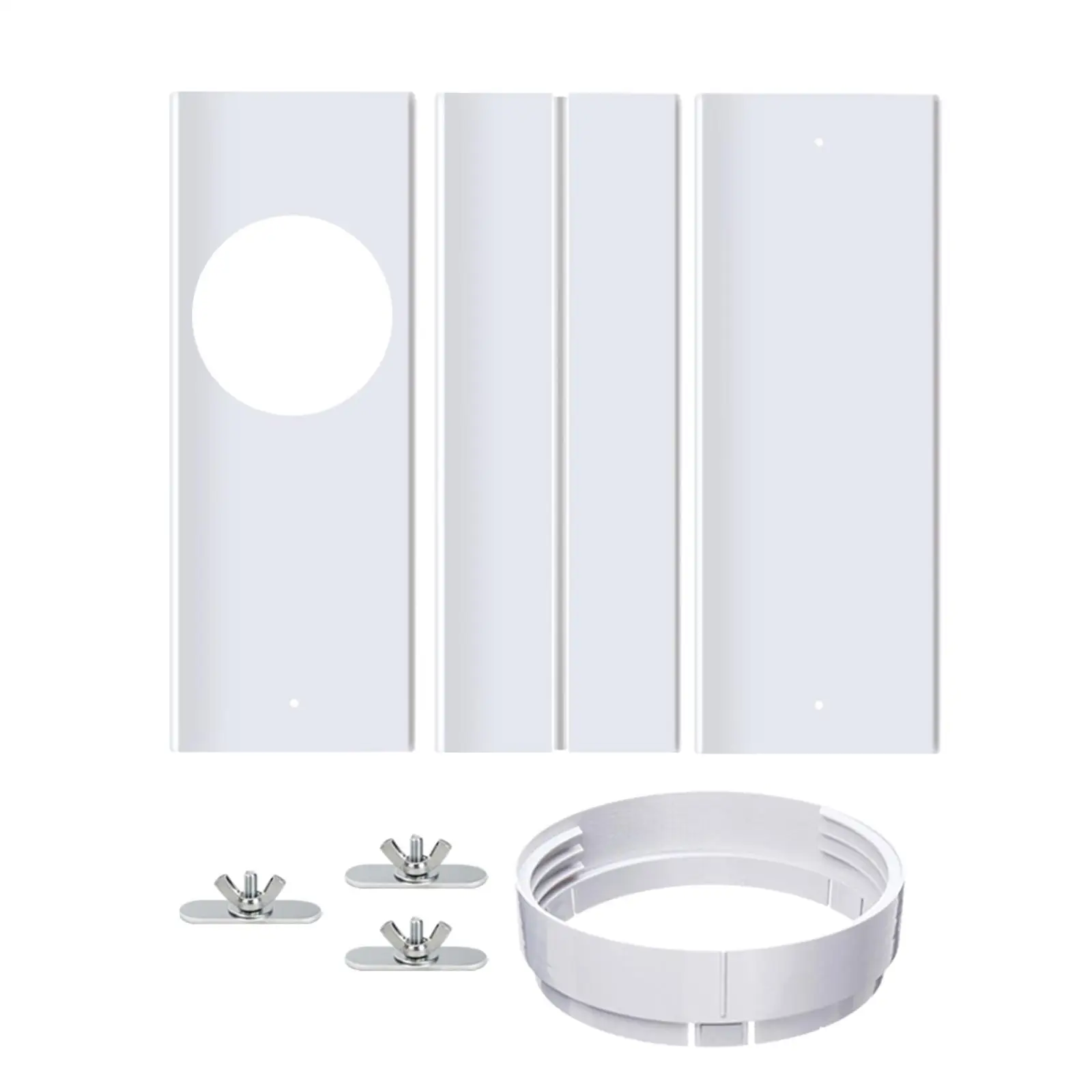 Repl ement Drilling Adjustable Diameter Intake   Vent Casement Conditioner Vent Kit for Mobile Doors