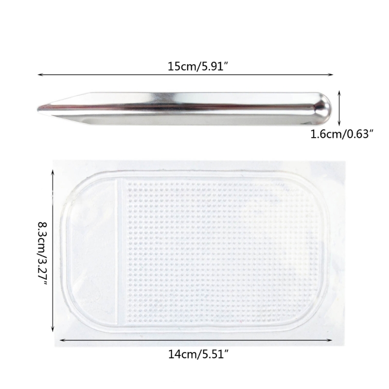 Beading Spoon and Washable Silicone Non-Slip Cushion Bead Picker and Slip-Resistant Mat for Storage Organization 2Piece