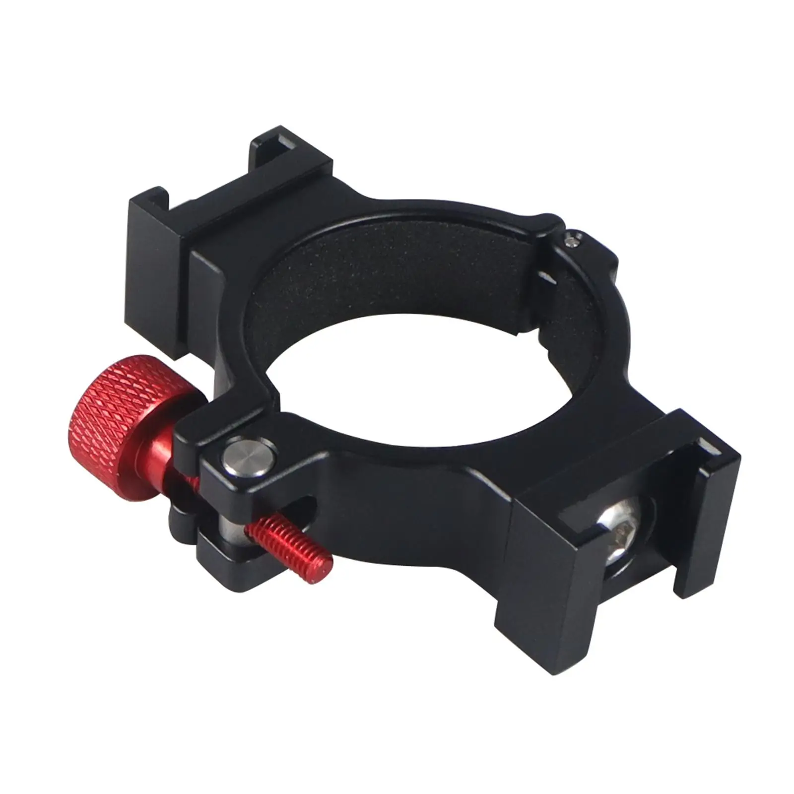 Ring Clamp Adapter Aluminum Alloy Anti Scratch for Mobile 5 Microphone Light