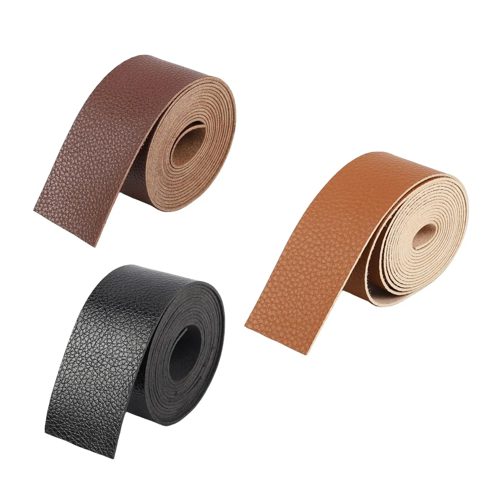 Faux Leather Strap Strips Art Decorative Supplies DIY Belt Band for Clothing