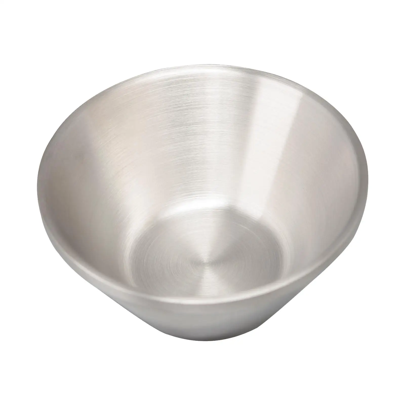 Stainless Steel Shaving Bowl Shave Soap Cup Heavy Duty Mixing Bowl Durable Shave Soap Bowl Provides A Luxurious Shave Experience