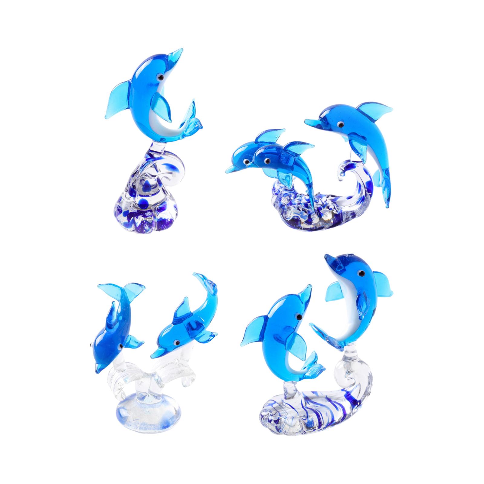Dolphin Decor Lovely Crafts Marine Fish Tank Craft Living Room Dolphin Statue