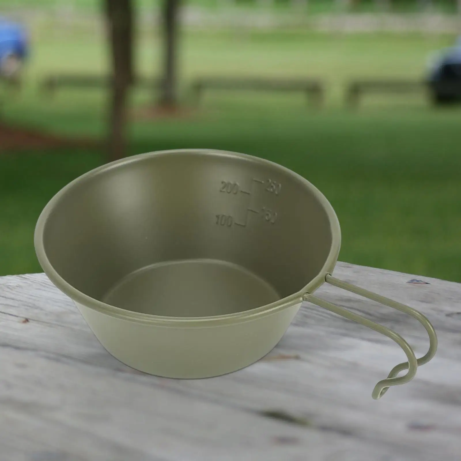 Stainless Steel Camping Bowl Outdoor Cookware Utensil Cooking Lightweight