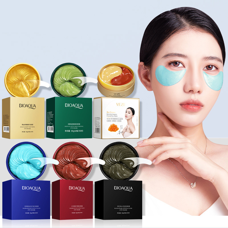 Best of 60pcs Avocado Collagen Eye Mask Moisturizing Gel Eyes Masks Eye Patches Remove Dark Circles Anti-wrinkle Korean Skin Care Reviews & Tips