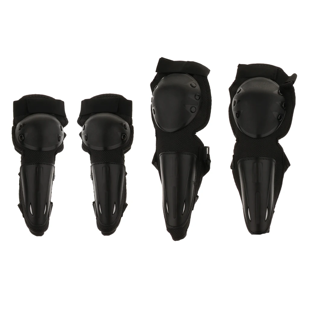 4 Pcs  Knee Elbow for Bike Cycle Skateboard Scooter