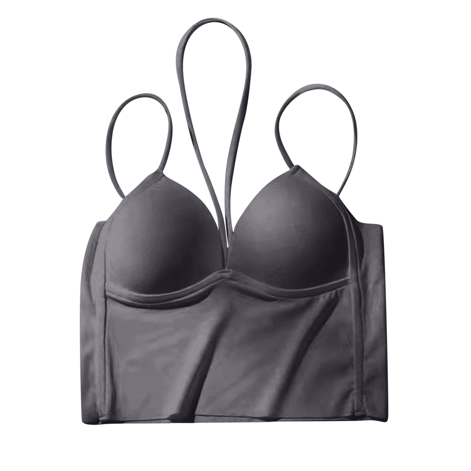 Description Picture 5 of itemSports Thread Gathering Underwear Women'S Adjustable Solid Color Large Shoulder Vest Without Steel Ring Female Underwear 일본여자속옷