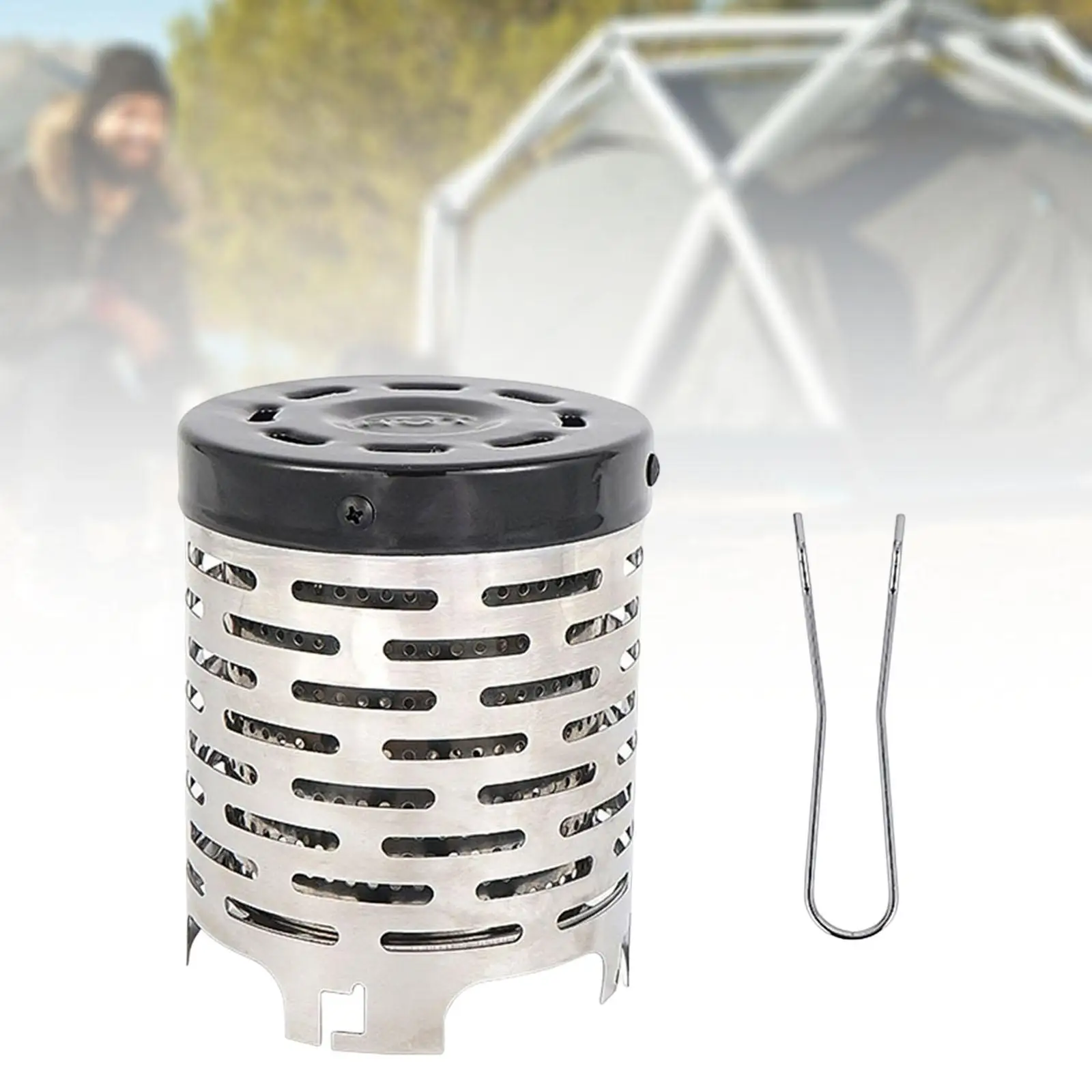 Outdoor Camping Mini Heater Stove Tent Heating Stove for Backpacking BBQ