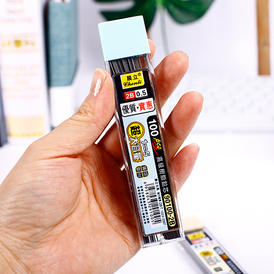 300 Teile/satz Mechanische Bleistift Blei 0,5mm/0,7mm 2B Schwarz Stange Automatische Bleistift Blei Refill Schule Kunst Skizze zeichnung Liefert – Detail 5