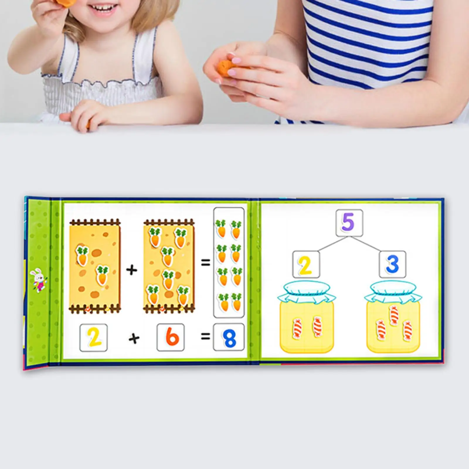 Montessori Number Learning Counting Educational Toys Arithmetic Learning Wood Math Addition Subtraction Toy for game Decor