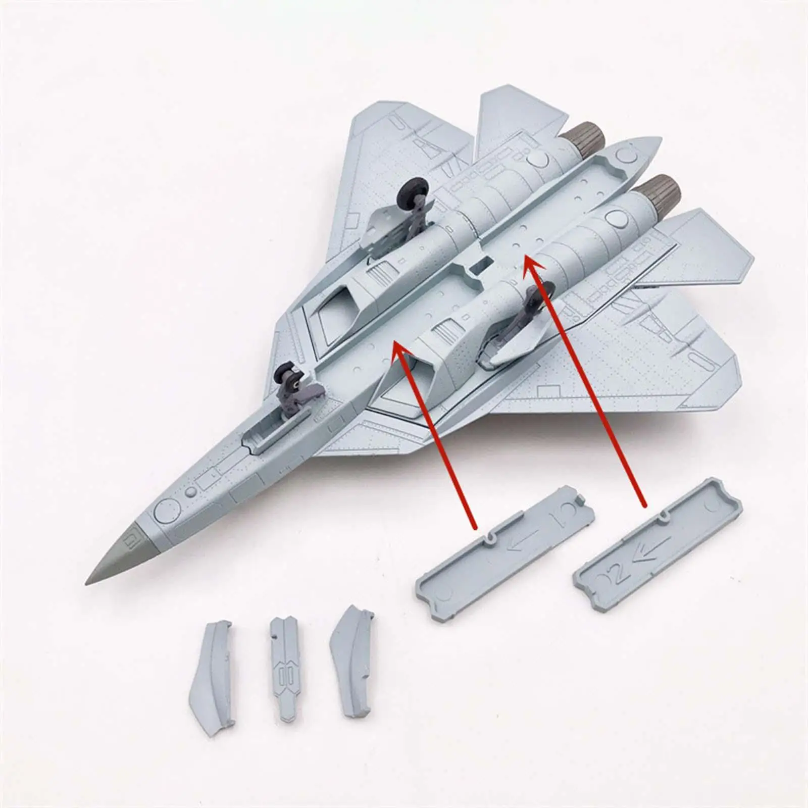 Russian Air Force Fighter Diecast Airplane Alloy Aircraft for Collection