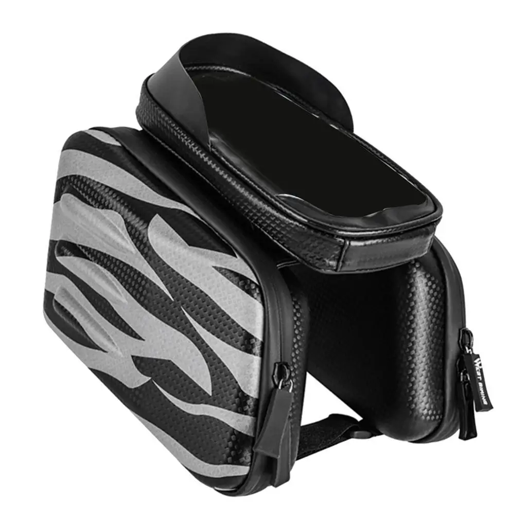 Waterproof Smartphone Pannier For Bike Frame, Bag Pannier Bike Screen