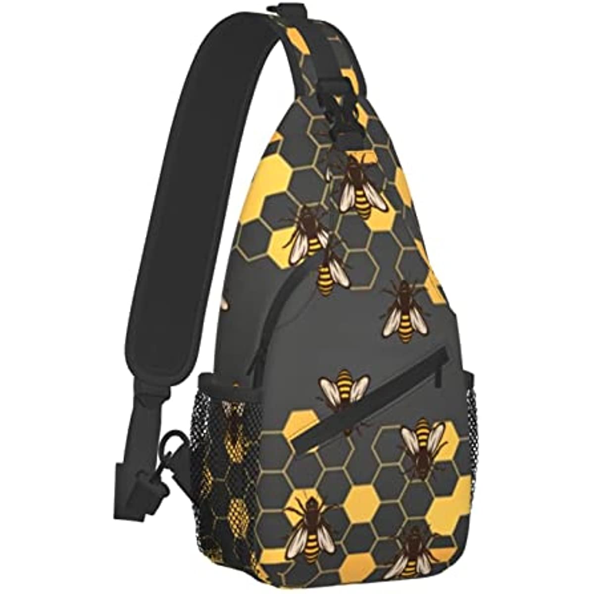 Bee Sling Bag Crossbody Viagem Caminhadas Sacos