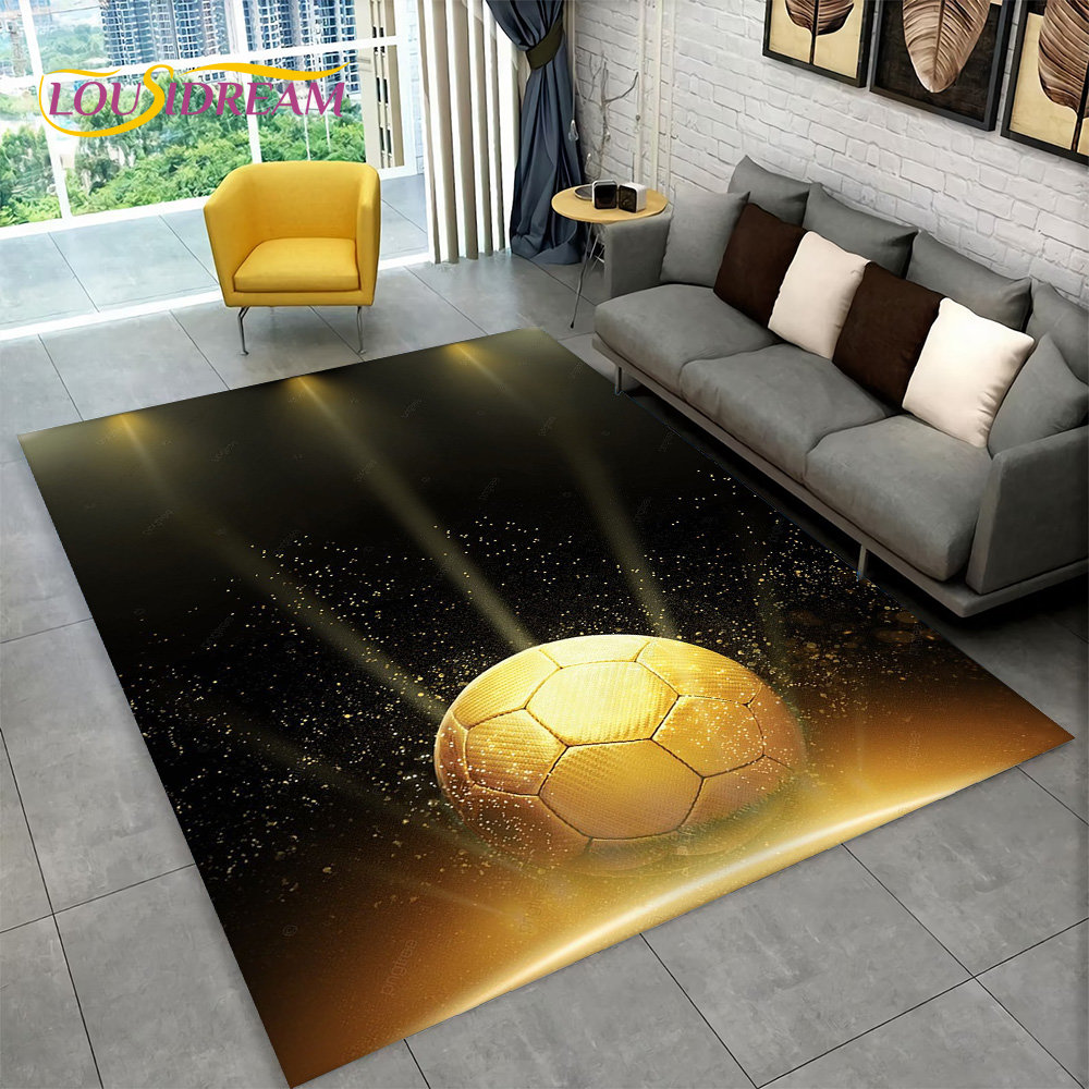 tapis de terrain de football bande pour chambre décor de paillasson de salle de tapis de sol antidérapant pour enfants