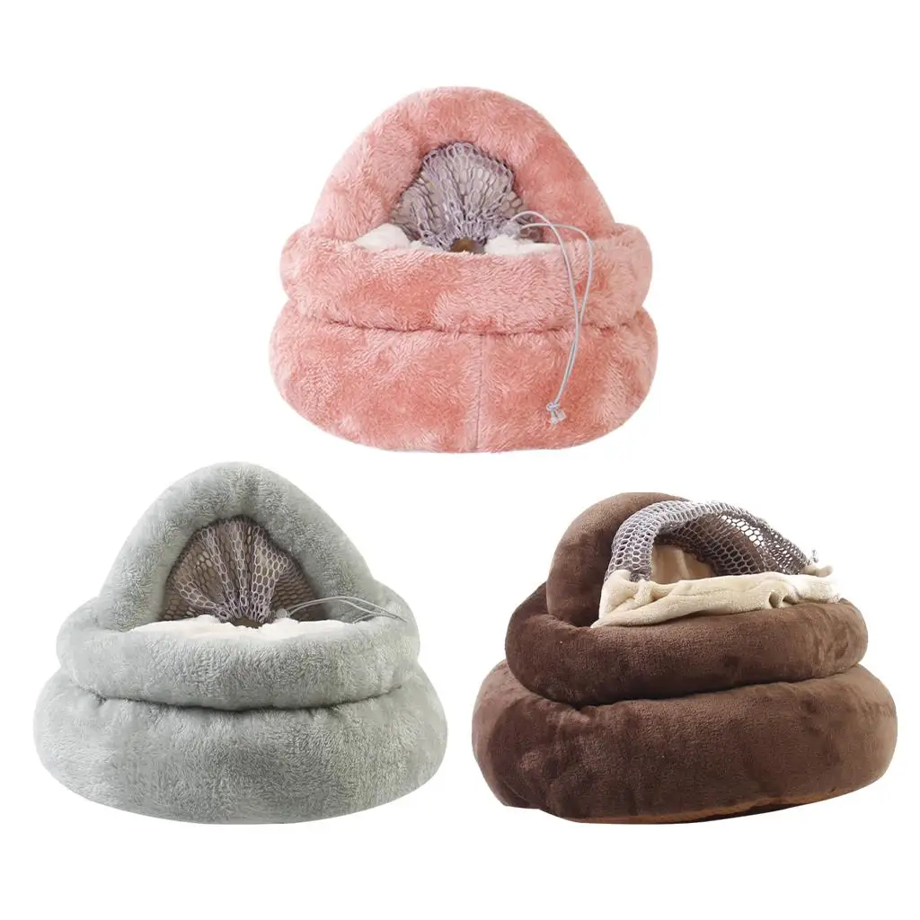 Small Dog Bed for Small Dogs Washable - Round Cat Beds for Indoor Cats, Round Pet Bed for Puppy and Kitten Resistant