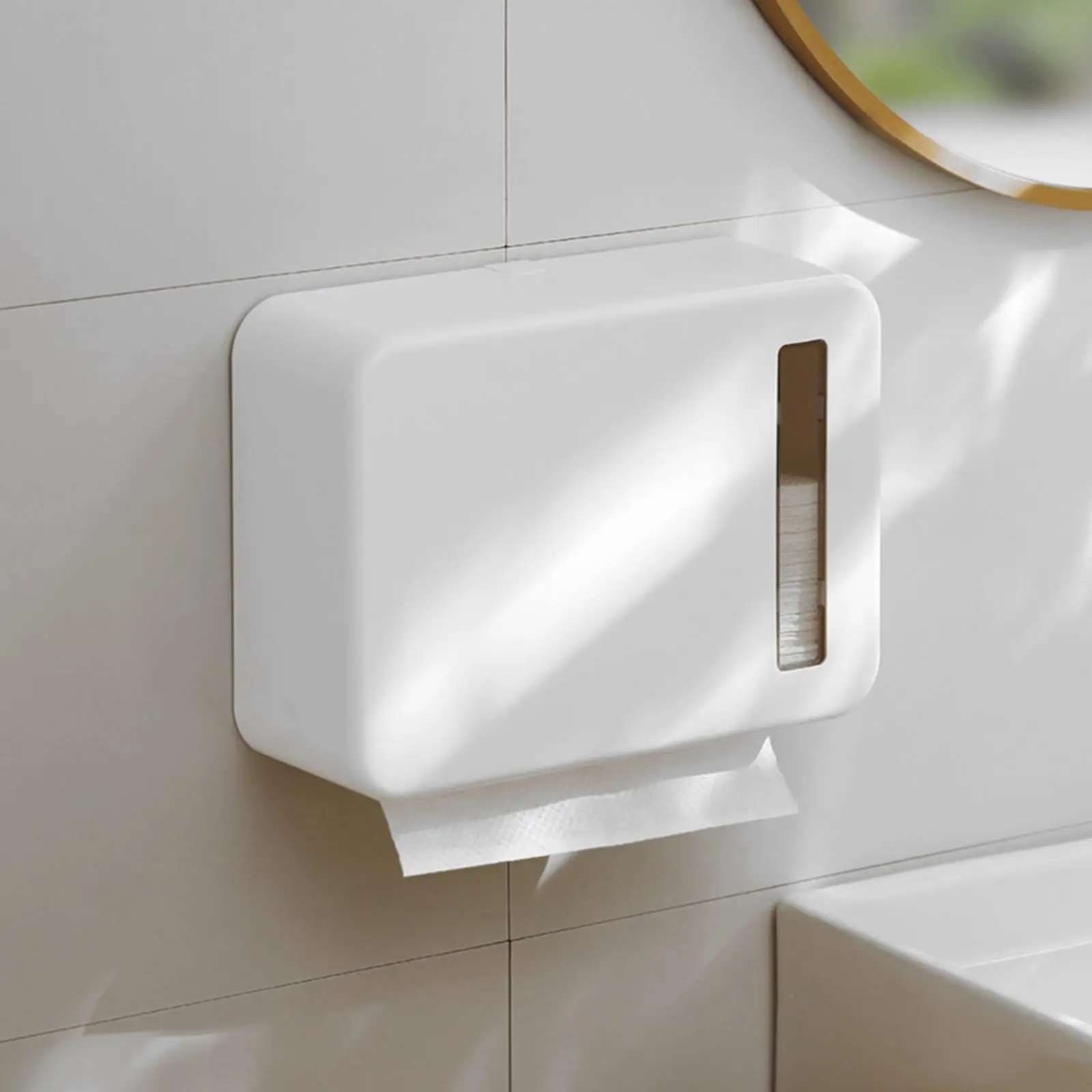 Tissue Paper Box Cover Toilet Paper Dispenser for Bathroom Bedroom Vanity