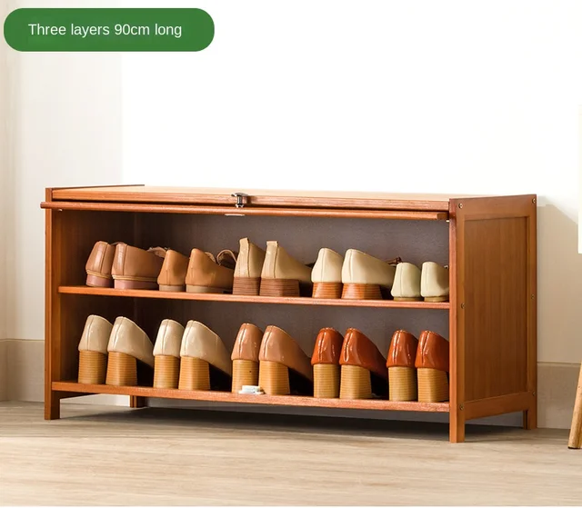 4 Tier Adjustable Shoe Storage Cabinet with 1 Drawer Wooden Shoe Rack for  Entryway Hallway,Black - Walmart.com
