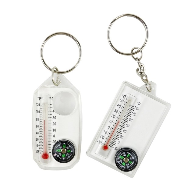 Best Keychain Mini Thermometer - Backpacking & Car Thermometer