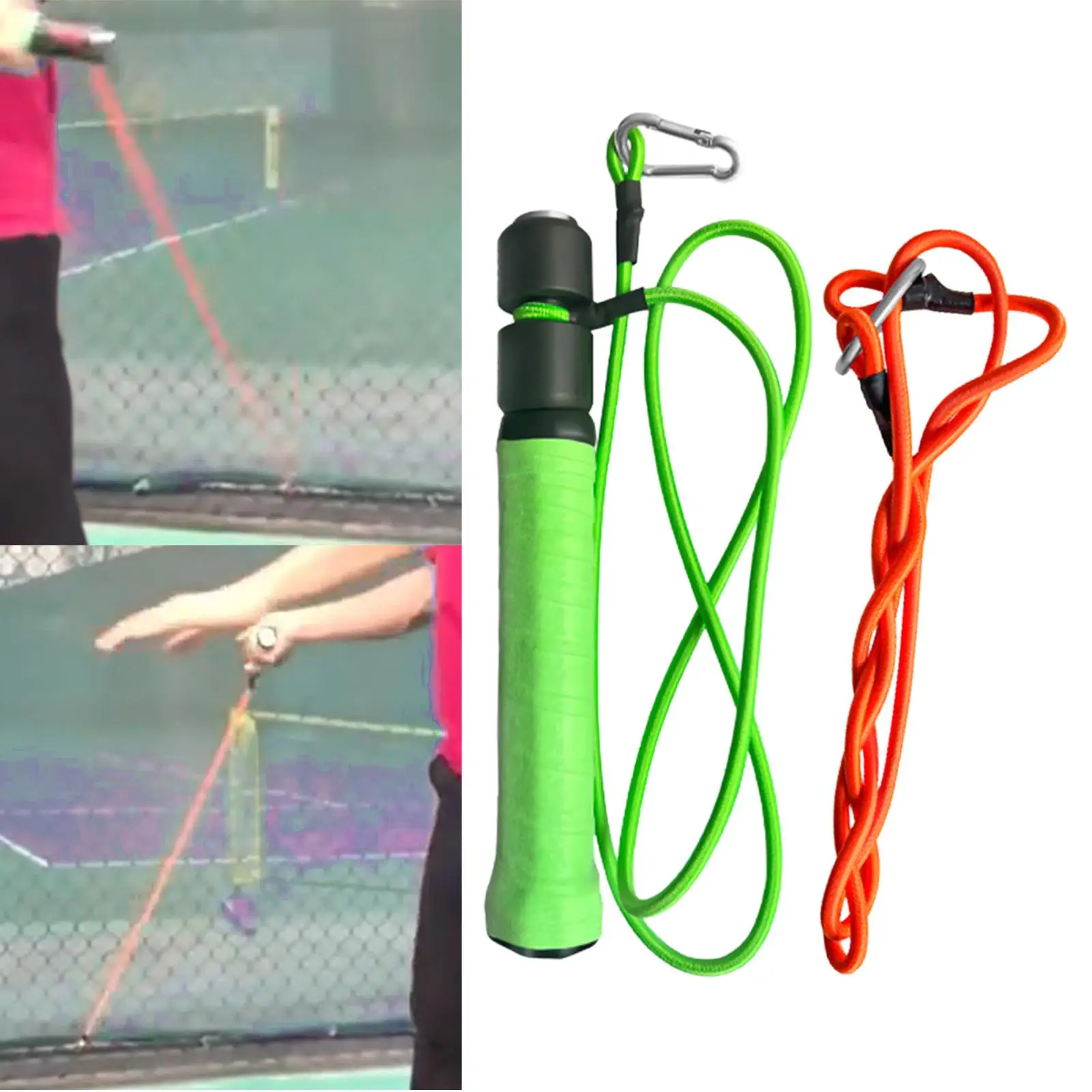 Tennis Trainer Belt Swing Practice Workout sports Rotating Exerciser