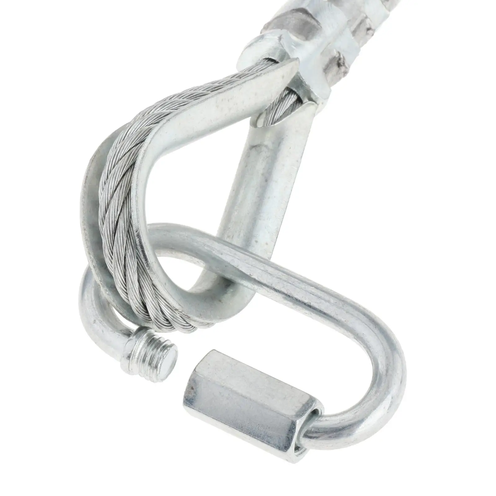 2 Pcs Replacement Cables 15 Minute Install For Gorilla Lift With EZ Spring Clips Stainless Steel