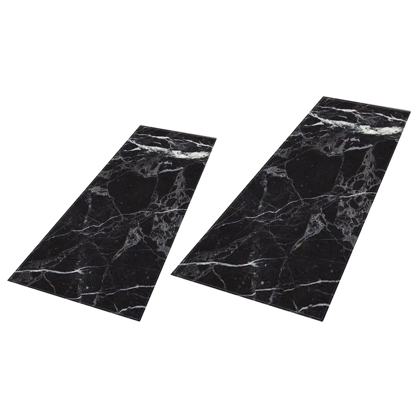 Marble Area Runner Rugs Decorative Area Carpet Door Mat Entrance Doormat for Indoor Living Room Entryway Bedroom Corridor