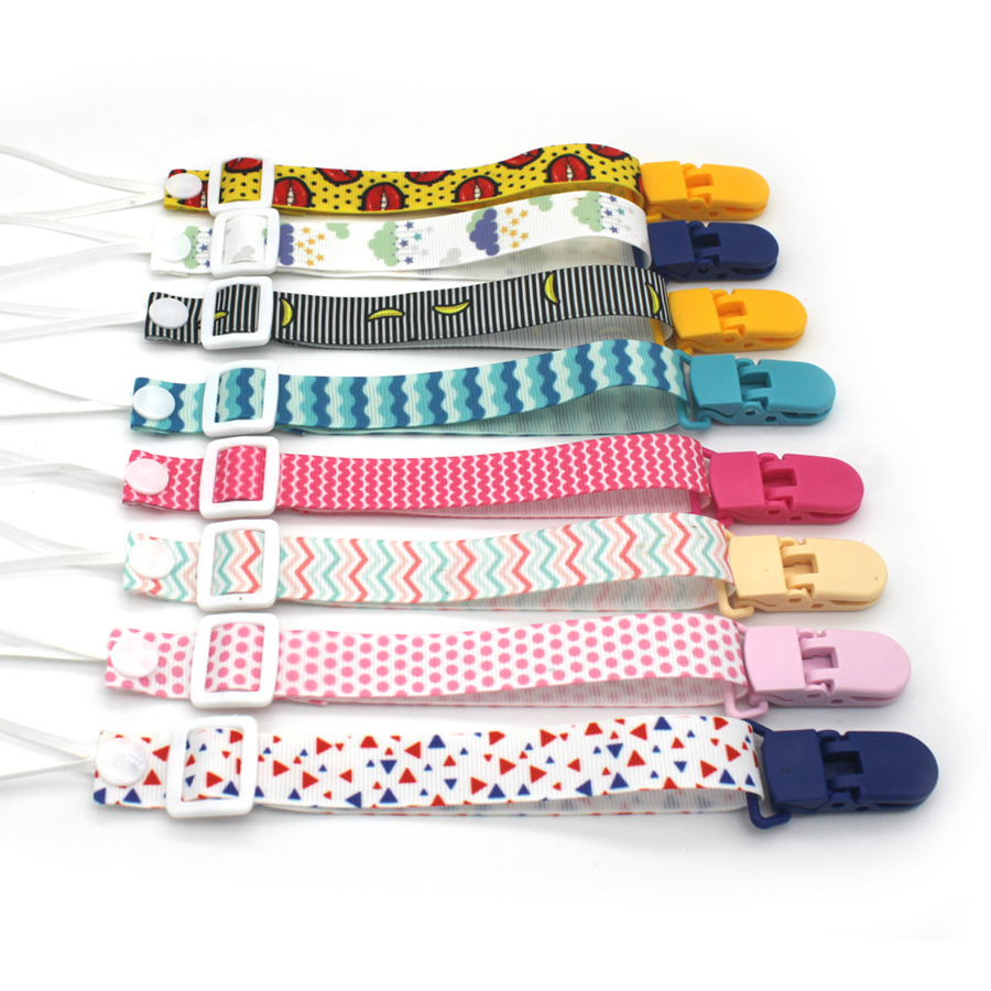 Description Picture 3 of itemBaby Pacifier Clip Kids Soother Anti-lost Chain Adjustable Teethers Toys Babies Stroller Accessories Holder Strap Attache Tetine