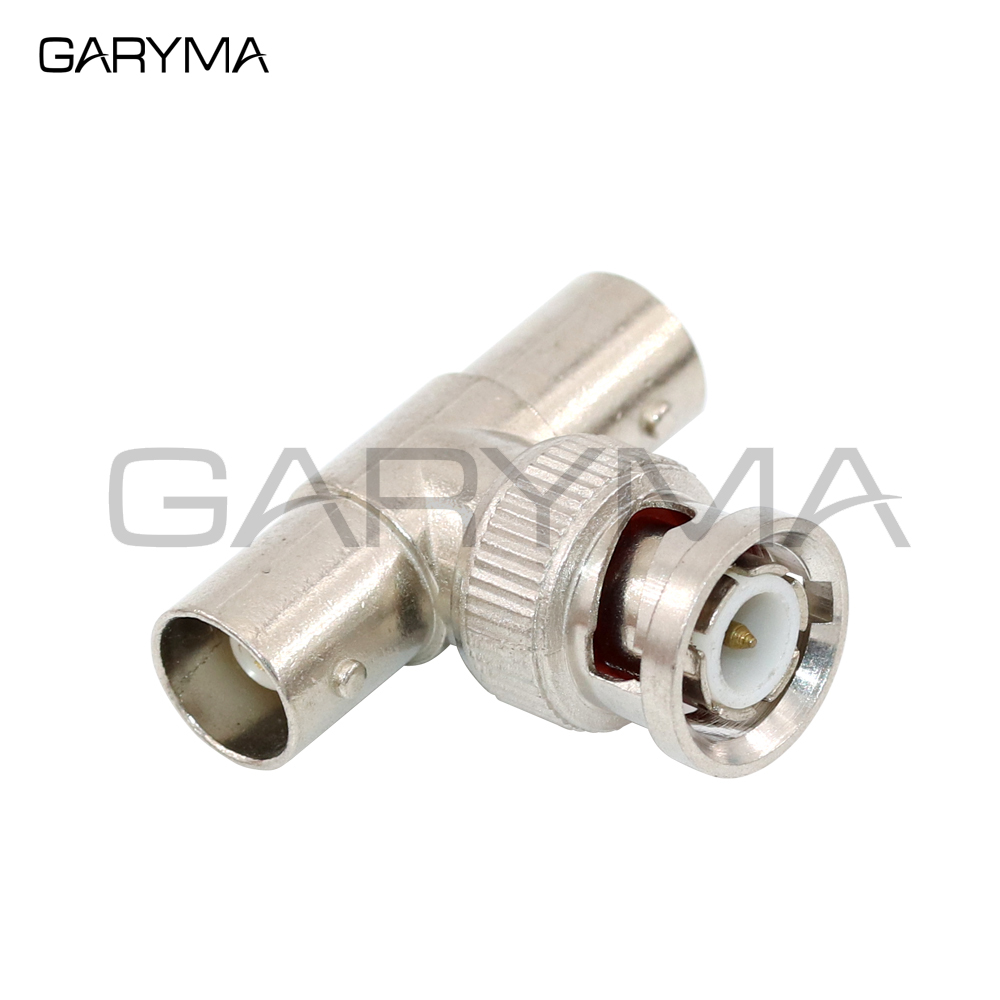 5 Stück BNC-Stecker auf BNC-Doppelbuchse (T-Form), 3-Wege-RF-Koaxial-Adapterstecker für CCTV – Detail 3