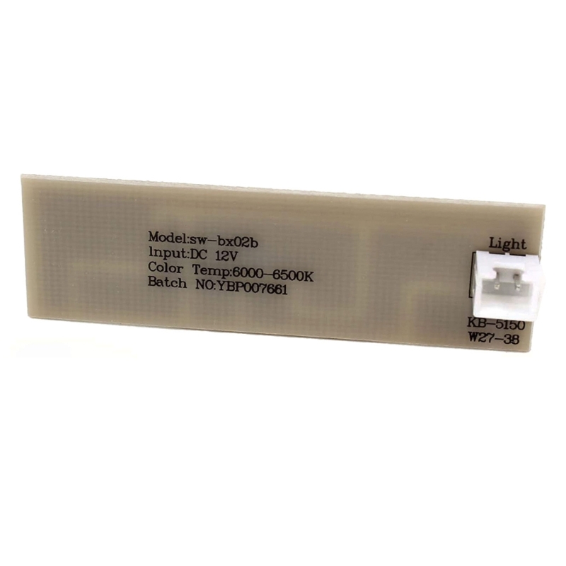 Description Picture 4 of itemFor Magic Chef Refrigerator LED Light Board Refrigerator LED Light Strip Module Replacement ZBE2350HCA DC12V SWBX02B