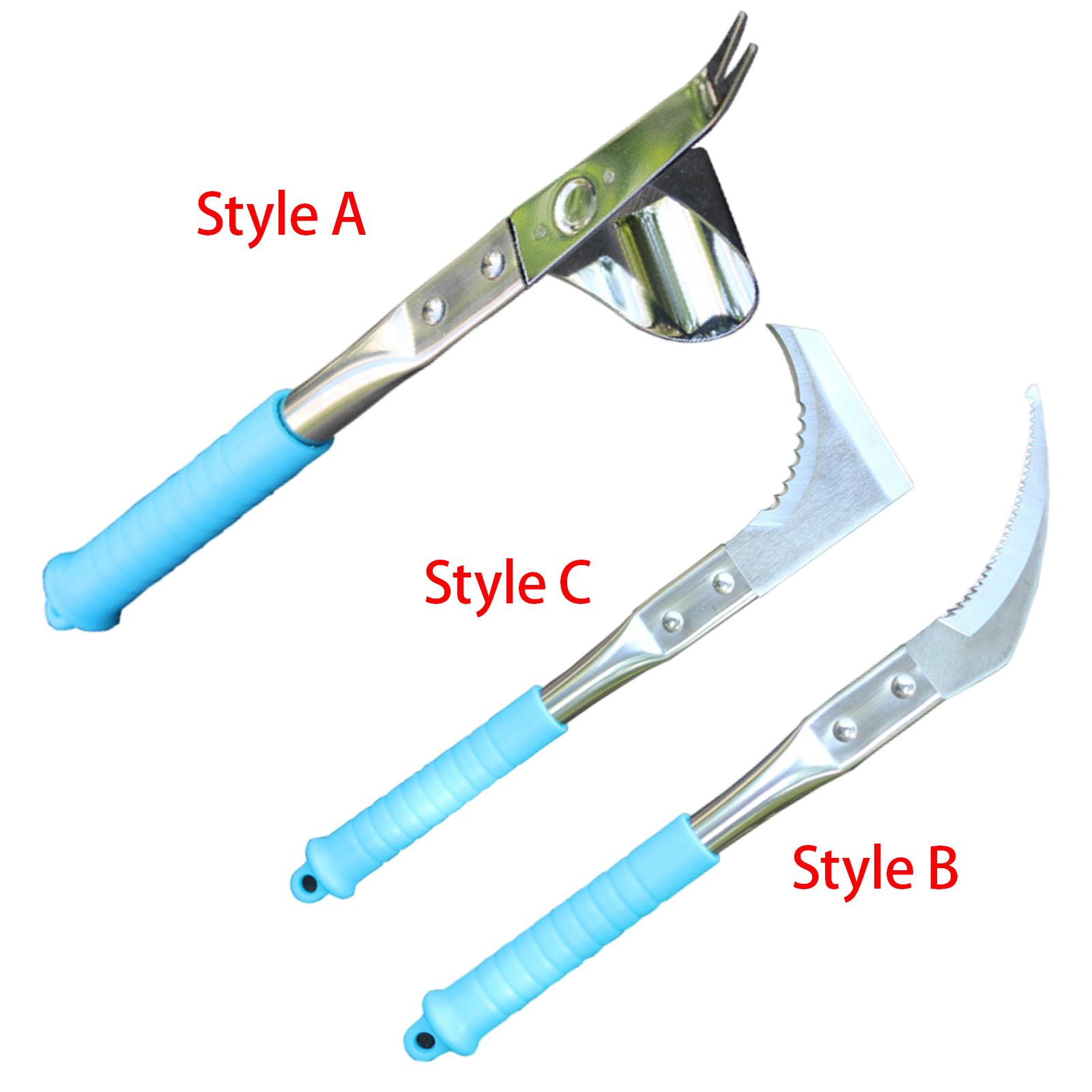 Weeding Puller Tool Garden Weeding Tool with Wood Handle Grass Removal Hand Weeder for Flower Bed Transplanting Yard Garden Lawn